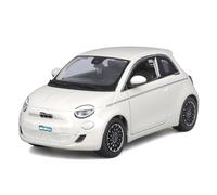 1:24 BURAGO Fiat 500E Full Electric 2021 White BU21110WH