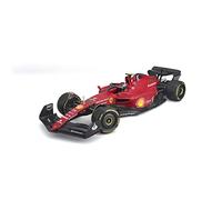 Bburago Formula 1 Ferrari F1-75 SAINZ with Helmet 1:18 Scale Collectible Race Car