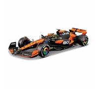 Bburago - Formule 1 McLaren MCL38 Miami GP 2024#Norris - 1/24 - Voiture radiocommandée Premium 2,4 GHz - RC Rechargeable - Vitesse 8 km/h - Autonomie 20 Min - Modèle réduit Jouet Enfant