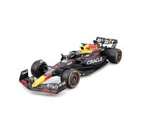 Bburago - 1/18 Red Bull- 2023 Formule 1 - avec Casque #Verstappen Véhicule - Formule 1 Redbull Saison 2023 en métal à l’échelle 1/18ème Pilote #Verstappen avec Casque
