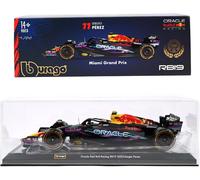 Bburago Formule F1 Oracle Red Bull Rb19 Miami Livery Sergio Perez 1:24