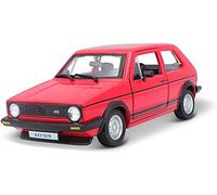 Bburago | Golf GTI MK1 1979 édition Collection | Reproduction de Voiture Miniature à échelle 1/24 | Rouge | Jouet pour Enfant à Collectionner | 18-21089R