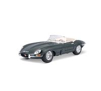 BBurago Voiture miniature Jaguar E-Type Cabriolet 1961 1:18 Argenté Enfants