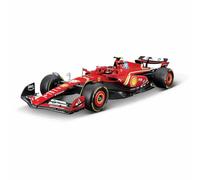 Bburago Kit de modélisme F1 F1 moulé sous pression - Ferrari SF-24 -Sainz - Échelle 1:24 - Réplique de voiture de course à collectionner exceptionnellement détaillée