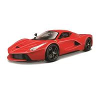 Bburago - LaFerrari R&P - Modèle réduit réaliste à l'échelle 1:18, Licence Officielle Ferrari, âge recommandé 3+ Ans
