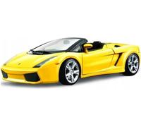 Bburago Lamborghini Gallardo Spyder jaune métallique 1:18