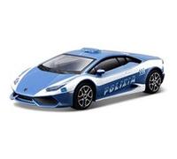 BBURAGO Lamborghini Huracan LP 610-4 Police Modèle de voiture de sport Pré-assemblé 1:43