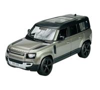 Bburago Land Rover Defender 18-21101S Voiture Miniature à l'échelle 1/24 Portes Mobiles Argent