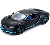 BBURAGO MAISTO - Bugatti Chiron Edition Record 402 km/h - Modèle M31514BK - Moulé sous Pression 1/24 - Couleur Spéciale