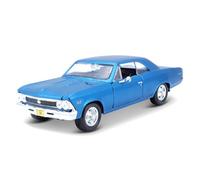 BBURAGO MAISTO FRANCE- Chevrolet Chevelle SS 396 1966-Echelle 1/24 Couleur aléatoire, M31960