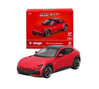 Bburago - Maquette Ferrari Purosangue, Kit de Montage 1:24, Réplique Détaillée à Assembler avec 37 Pièces, Licence Ferrari, Âge Recommandé 14+ Ans