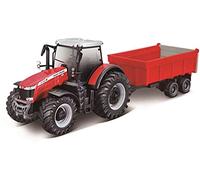 MODÈLE DE TRACTEUR STATIQUE MASSEY FERGUSON 8740S MODÉLISME AGRICOLE 1/50