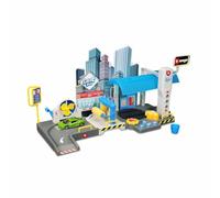 Bburago May Cheong Group 1/43 City - Station de Lavage + 1 véhicule Street Fire Inclus - pour Enfant dès 3 Ans - 30406