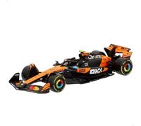 Bburago - McLaren F1 MCL39 2025#4 Norris, Voiture diecast à l'échelle 1:43 avec détails Authentiques, réplique F1 McLaren, livrée Papaye/Noire, Licence Officielle, âge recommandé 3+ Ans