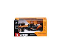 Bburago - McLaren F1 MCL39 2025#81 Piastri, Voiture Miniature à l'échelle 1:43 avec détails Authentiques, réplique F1 McLaren, livrée Papaye/Noire, Licence Officielle, âge recommandé 3+ Ans