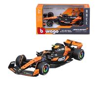 MODÈLE DE VOITURE STATIQUE BURAGO MCLAREN F1 MCL38 2024 LANDO NORRIS...