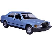 BBURAGO Mercedes Benz 190E 1987 Modèle de voiture de ville Pré-assemblé 1:24