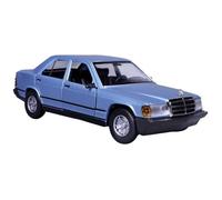 Bburago Mercedes 190e 1987, Blau 1:24 Modèle Réduit De Voiture