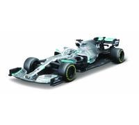 Bburago Mercedes AMG Petronas F1 W10 EQ POWER+ Lewis Hamilton Modèle Réduit 1:43
