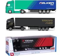 Bburago Mercedes-Benz Actros Gigaspace 1:43 Pneus Falken BUR-BB18-31460F