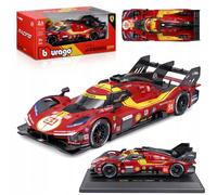 BBurago Voiture miniature 1:24 Ferrari 499P 3.0L Turbo V6 Team AF Corse n°51 3e 24h Le Mans