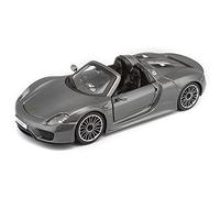 Bburago Miniature Porsche Porsche 918 Spyder Gris gris