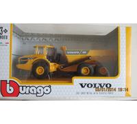 BBURAGO MINIATURE VOLVO A 25G CAMION DE CHANTIER 1/50° TOMBEREAU ARTICULE