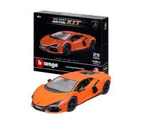Bburago - Model Kit Lamborghini Revuelto Scale 1:24, Kit d'assemblage avec 29 pièces, Réplique détaillée avec Licence Officielle Lamborghini
