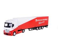 Bburago Model Street Fire Haulers Trailer Firestone Racing 1:43