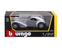 Bburago Modèle Bugatti 18-22092 Atlantic Argent Maßstab 1:24 Auto Collector