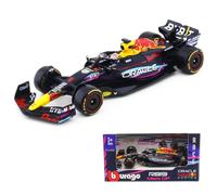 Bburago Modèle de voiture moulé sous pression 1/43 - Red Bull Racing RB19 Vainqueur Miami F1 GP 2023 Collection | #11 Checo Perez