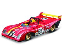 Bburago Modèle - Ferrari 312 P 1972 (Maßstab 1:43) Dans Coffret Cadeau