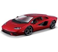 Bburago Modèle Lamborghini Countach Lpi 800-4 - Rouge 1:24