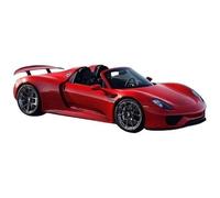 PORSCHE 918 Spyder - 2015 - red - Bburago 1:24