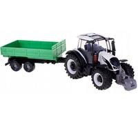 Bburago Modèle Remorque Tracteur Valtra N174 Basculement 10Cm