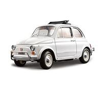 Bburago, modellino auto Fiat 500F 1968, scala 1:18, dettagli realistici, particolari dettagliati