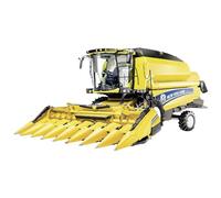 BBurago Moissonneuse-batteuse New Holland – prêt-à-l'emploi, tête fonctionnelle, inertie, dès 3 ans