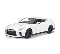 1:24 Burago Nissan Gt-R (R35) Coupe 2017 Red BU21082R Modellino