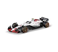Bburago Oracle Red Bull Racing RB21 Die-Cast Model Car, 1:18 Scale, F1 Yuki Tsunoda #22, Japan GP 2025, with Helmet