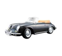 BBurago Voiture miniature Porsche 356 B Cabriolet 1961 Métal Die-cast Échelle 1:24 Noir