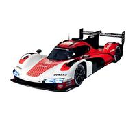 Bburago - Porsche 963 Le Mans - Modèle réduit réaliste à l'échelle 1:43, réplique en Fonte avec Licence Porsche Officielle, âge recommandé : 14 Ans et Plus