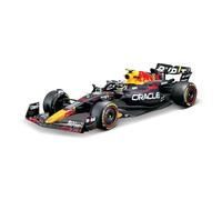Bburago - Red Bull RB19 F1 2023#Verstappen avec Casque - Voiture Miniature métal 1/24 - Modèle réduit Officiel Formule 1 Saison 2023 - Détails réalistes - Edition Collector Red Bull Racing