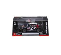 Bburago - Toyota GR Yaris Rally 1 Hybrid WRC - Voiture De Course avec Support À L’Échelle 1/43 - Modèle Réduit Officiel Race Collection Crystal - Détails Réalistes - Edition Collector