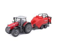 BBURAGO TRACTEUR MASSEY FERGUSSON AVEC REMORQUE