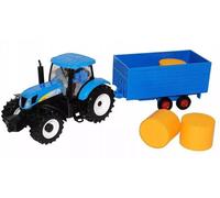 BBurago, traktor New Holland T7.315 przyczepa 1:32 BBURAGO Bburago