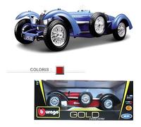 BBurago Voiture de collection en métal 1/18 Bugatti type 59
