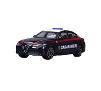Bburago - Voiture des carabiniers - Modèle réduit 1:43 réaliste (modèle aléatoire), Licence Officielle Arma Dei Carabinieri, dès 3 Ans