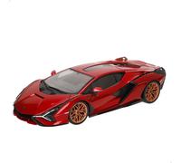 BBurago Modèle de collection Lamborghini Sian Hybride 1/18 Rouge 11046R