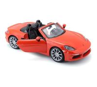 BBURAGO Voiture Porsche 718 Boxter 1/24ème - Orange
