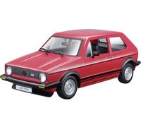 Bburago | Golf GTI MK1 1979 édition Collection | Reproduction de Voiture Miniature à échelle 1/24 | Rouge | Jouet pour Enfant à Collectionner | 18-21089R